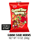 Gummi Sour Worms