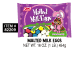 Malted Milk Eggs
