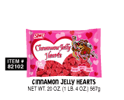 Cinnamon Jelly Hearts